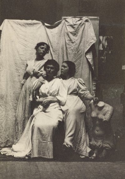 Cook Cousins in Classical Costume in Eakins